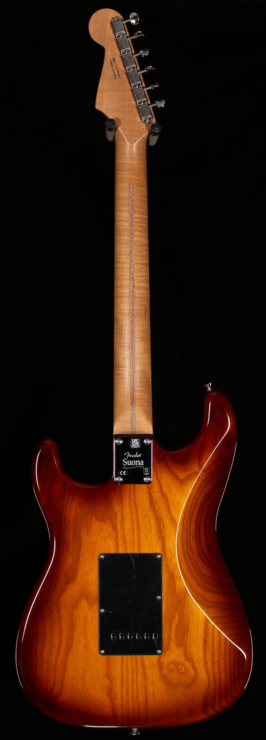 Fender Limited Edition Suona Stratocaster Thinline Ebony Fingerboard Violin Burst (017)
