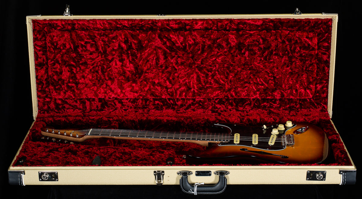Fender Limited Edition Suona Stratocaster Thinline Ebony Fingerboard Violin Burst (017)