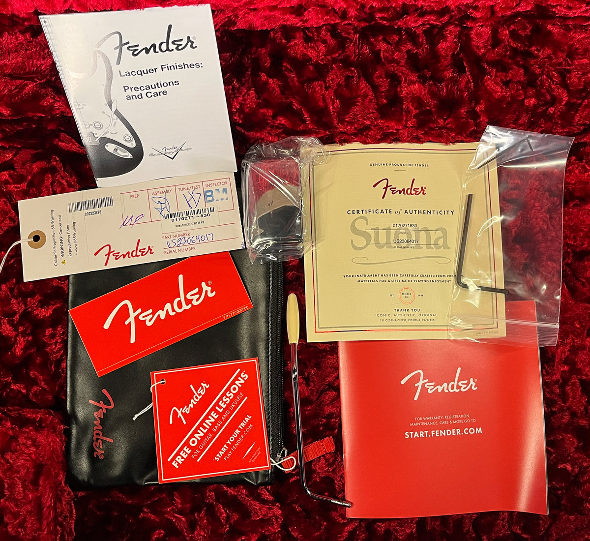 Fender Limited Edition Suona Stratocaster Thinline Ebony Fingerboard Violin Burst (017)