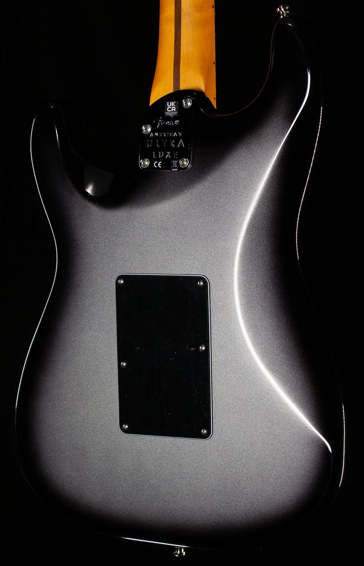Fender Ultra Luxe Stratocaster Floyd Rose HSS, Maple Fingerboard, Silverburst (347)