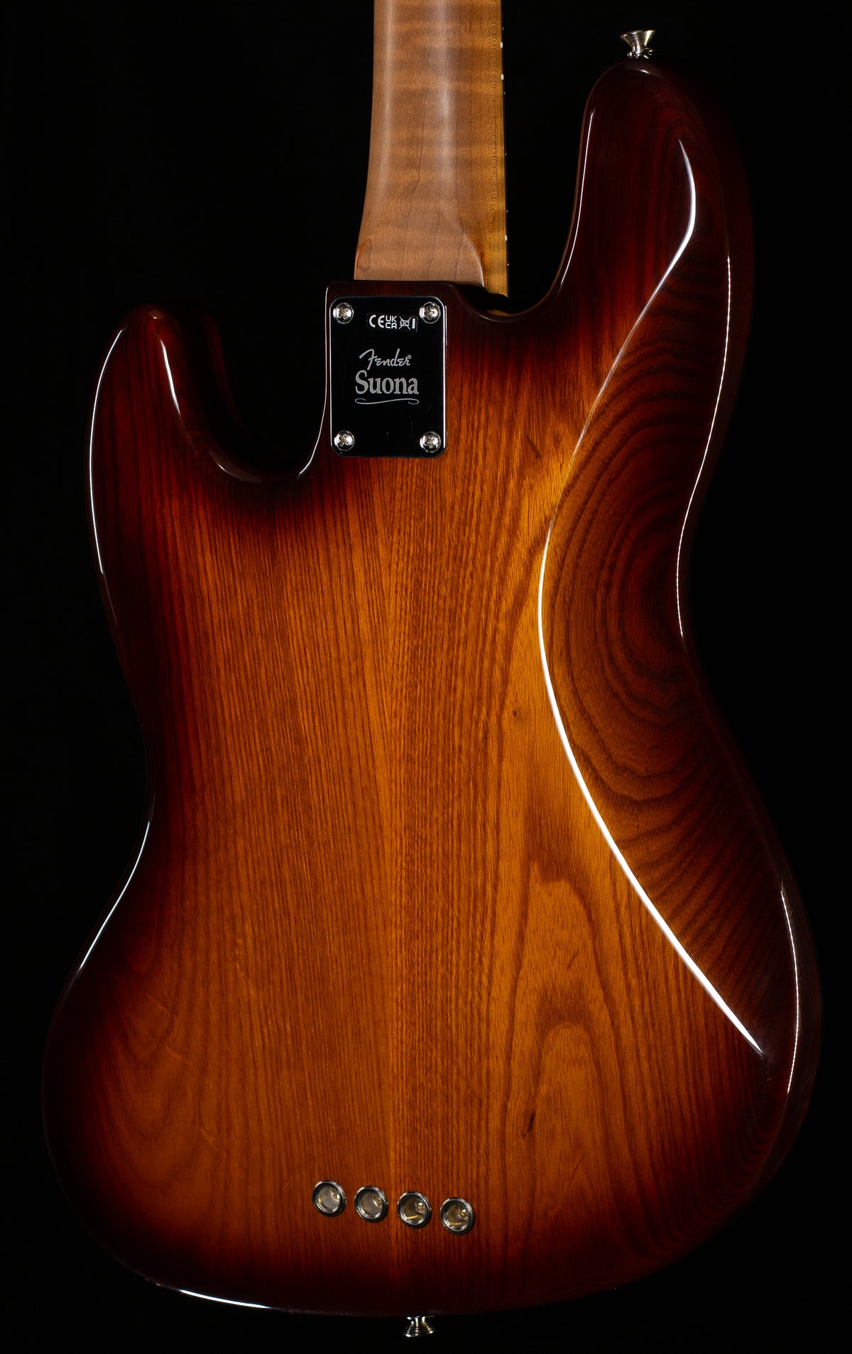 Fender Limited Edition Suona Jazz Bass Thinline, Ebony Fingerboard, Violin Burst (349)