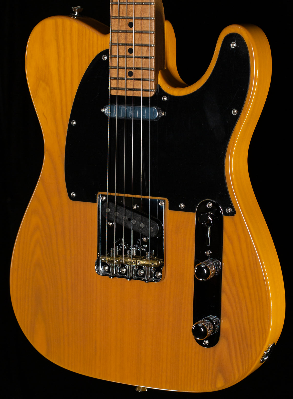 Fender American Professional II Telecaster Roasted Maple Fingerboard Butterscotch Blonde (221)