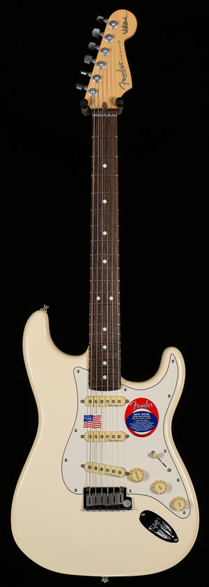 Fender Jeff Beck Stratocaster Rosewood Fingerboard Olympic White (557)