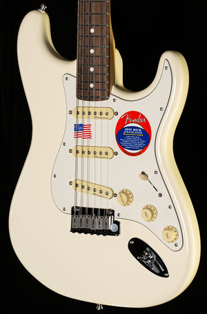 Fender Jeff Beck Stratocaster, Rosewood Fingerboard, Olympic White (575)