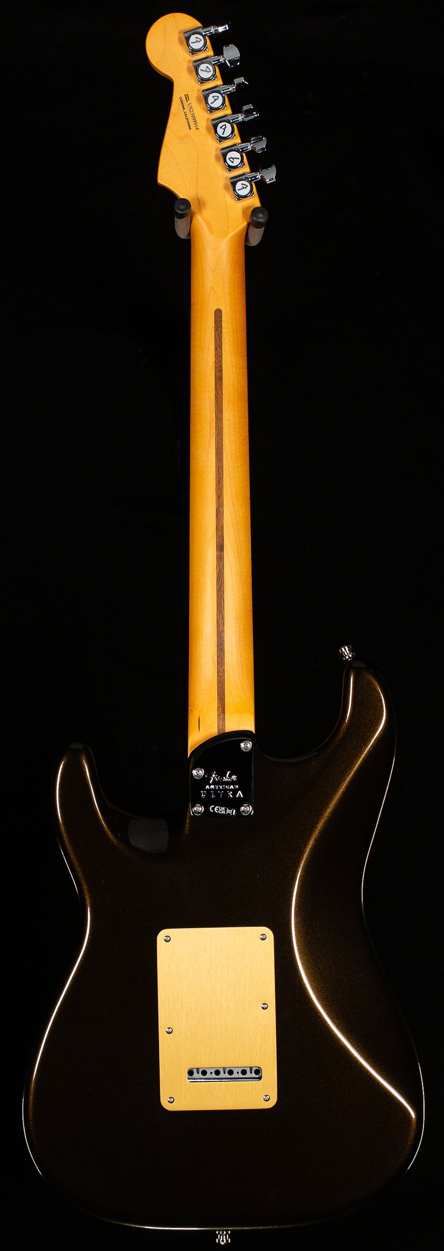 Fender American Ultra Stratocaster HSS Maple Fingerboard Texas Tea (914)