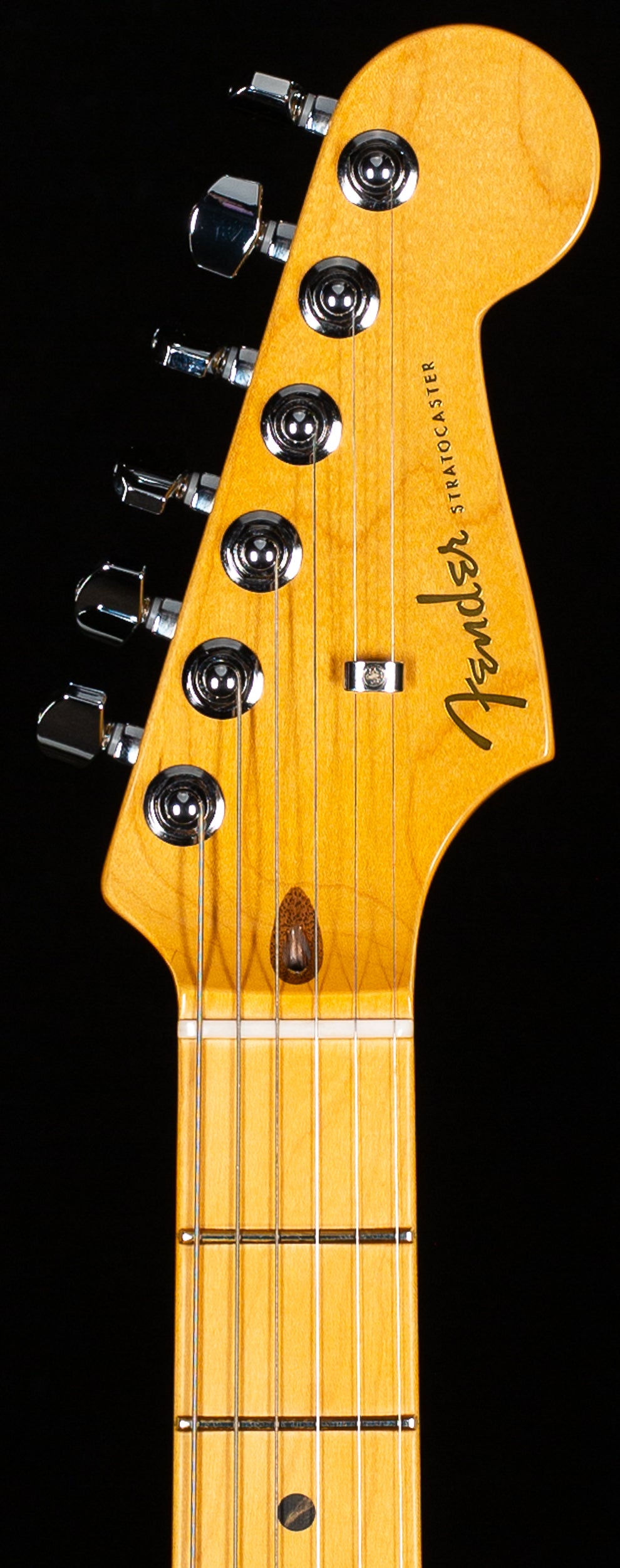 Fender American Ultra Stratocaster HSS Maple Fingerboard Texas Tea (914)