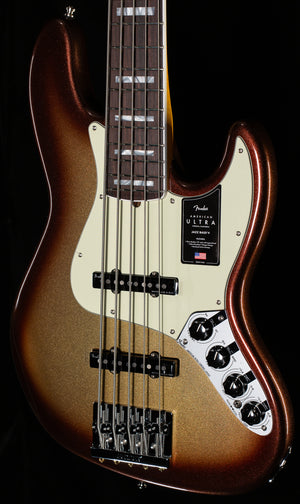 Fender American Ultra Jazz Bass V, Rosewood Fingerboard, Mocha Burst (946)