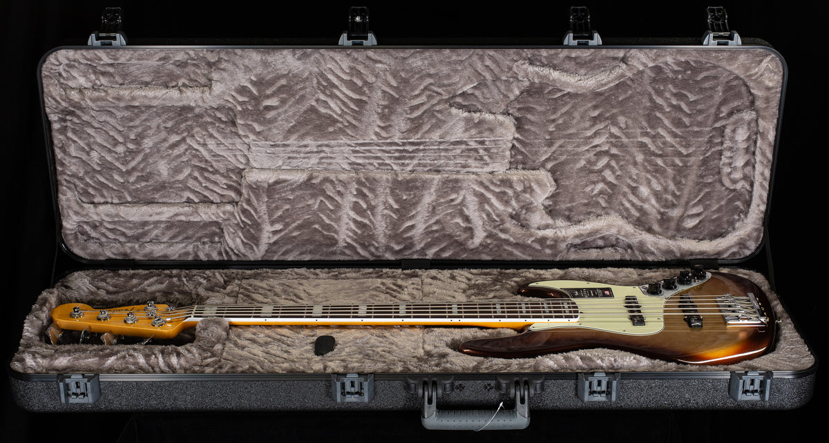 Fender American Ultra Jazz Bass V, Rosewood Fingerboard, Mocha Burst (946)