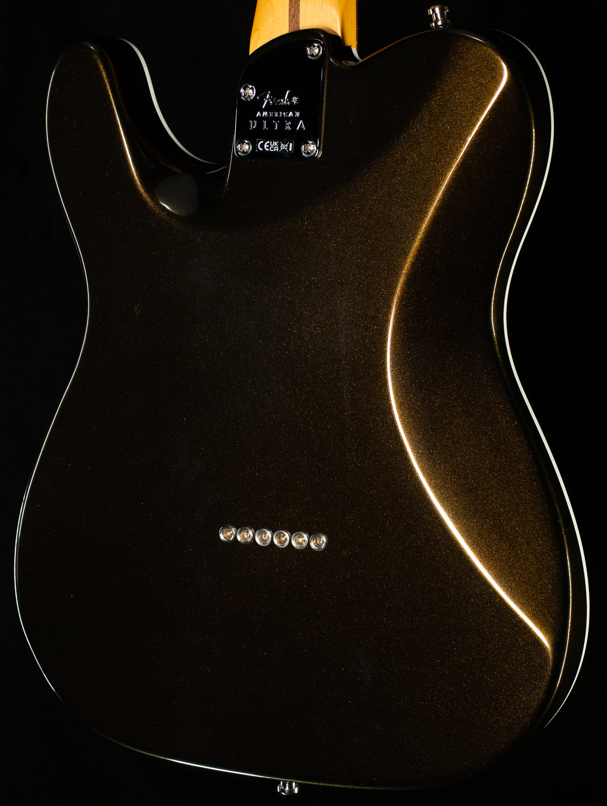 Fender American Ultra Telecaster Rosewood Fingerboard Texas Tea (030)