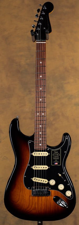 2023 Fender American Ultra Luxe Stratocaster 2 Color Sunburst