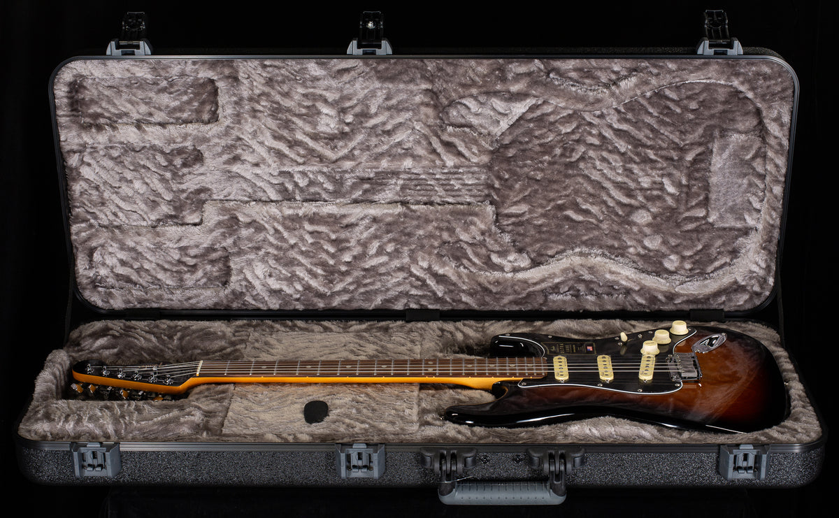 Fender American Ultra Luxe Stratocaster Rosewood Fingerboard 2-Color Sunburst (484)