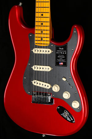 Fender American Ultra II Stratocaster Maple Fingerboard Sinister Red (597)