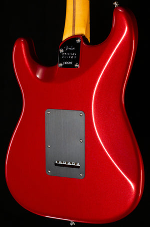 Fender American Ultra II Stratocaster Maple Fingerboard Sinister Red (597)