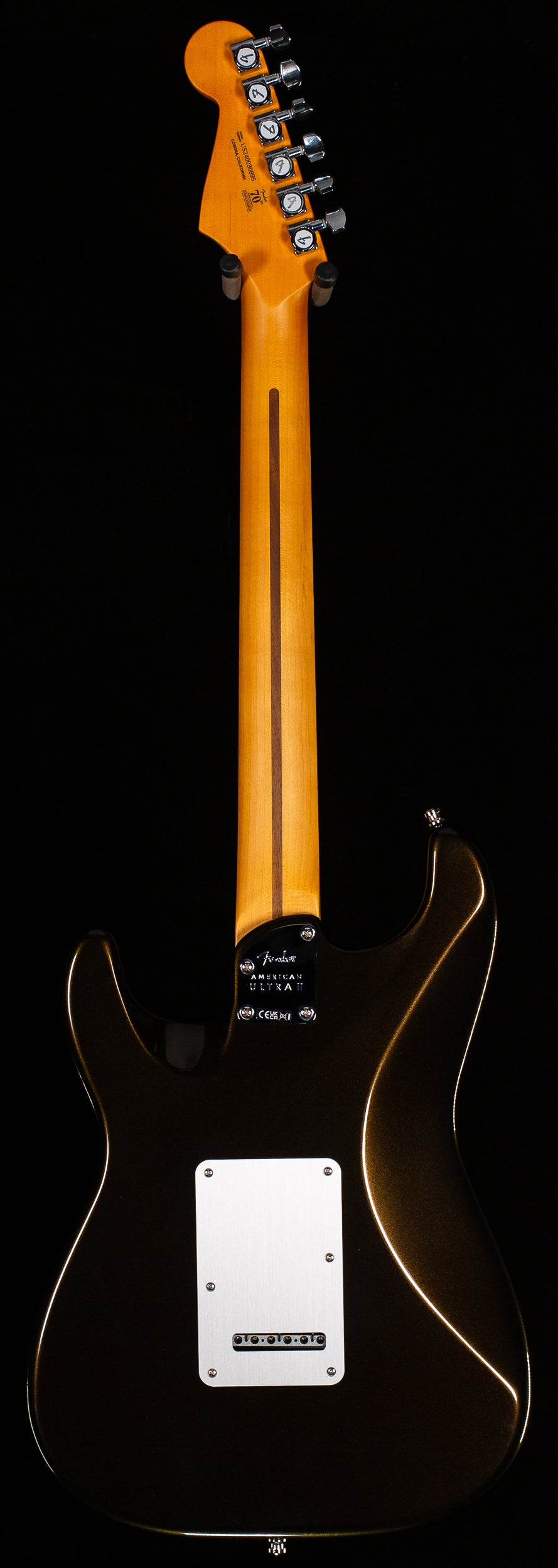 Fender American Ultra II Stratocaster Ebony Fingerboard Texas Tea (895)