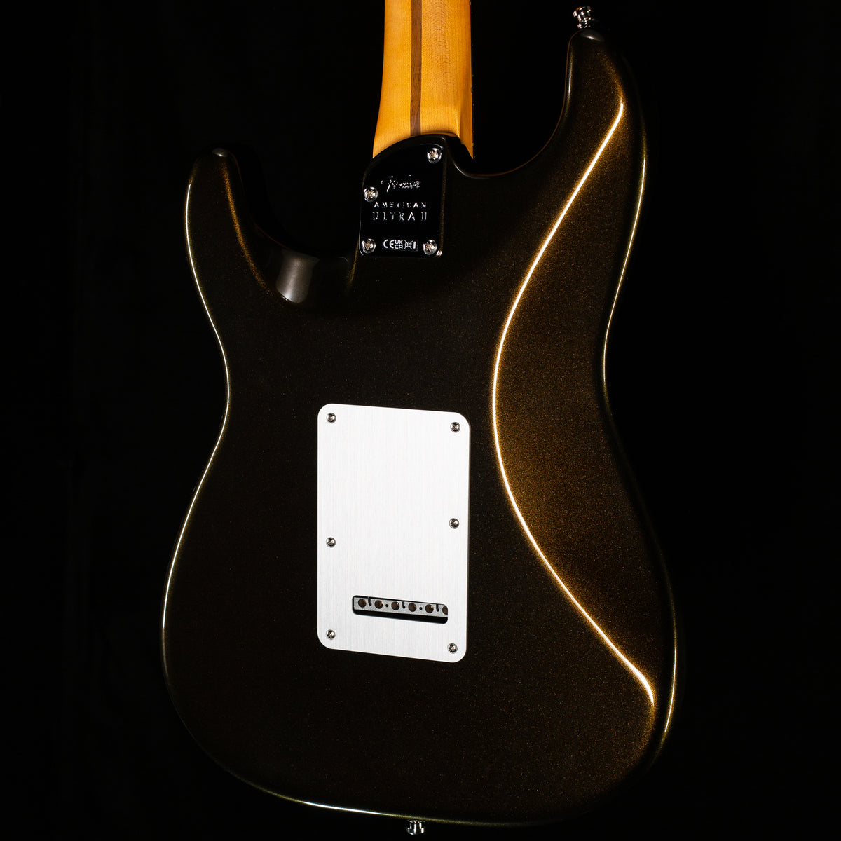 Fender American Ultra II Stratocaster Ebony Fingerboard Texas Tea (485)