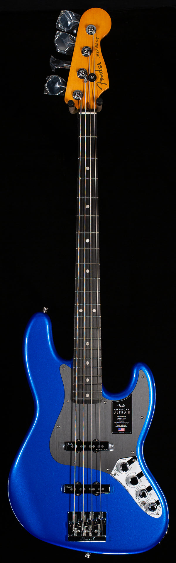 Fender American Ultra II Jazz Bass Ebony Fingerboard Noble Blue