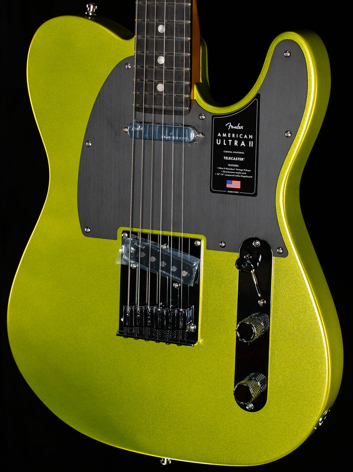 Fender American Ultra II Telecaster Ebony Fingerboard Solar Flare (101)