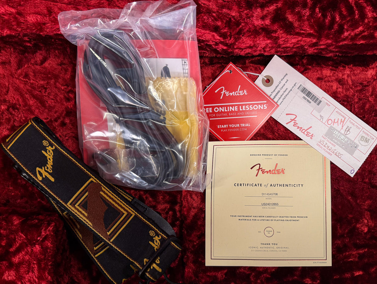 Fender Jim Root Stratocaster Ebony Fingerboard Flat Black (655)