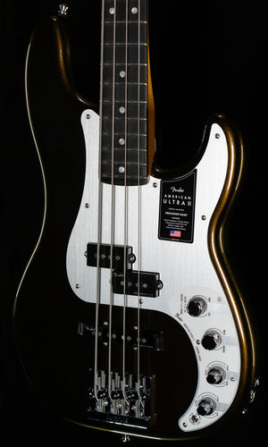 Fender American Ultra II Precision Bass Ebony Fingerboard Texas Tea (823)