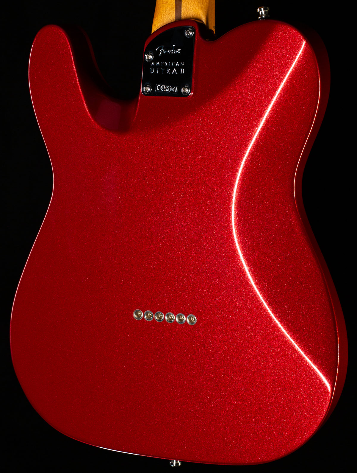 Fender American Ultra II Telecaster Maple Fingerboard Sinister Red (196)