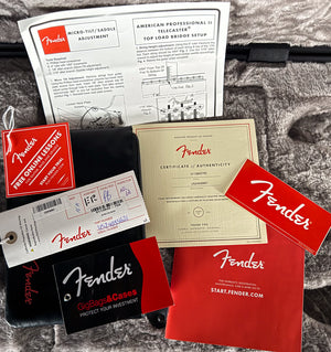 2024 Fender American Professional II Telecaster Butterscotch Blonde