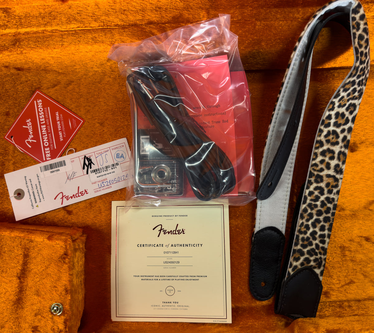 Fender Yngwie Malmsteen Stratocaster Scalloped Maple Fingerboard Vintage White (129)