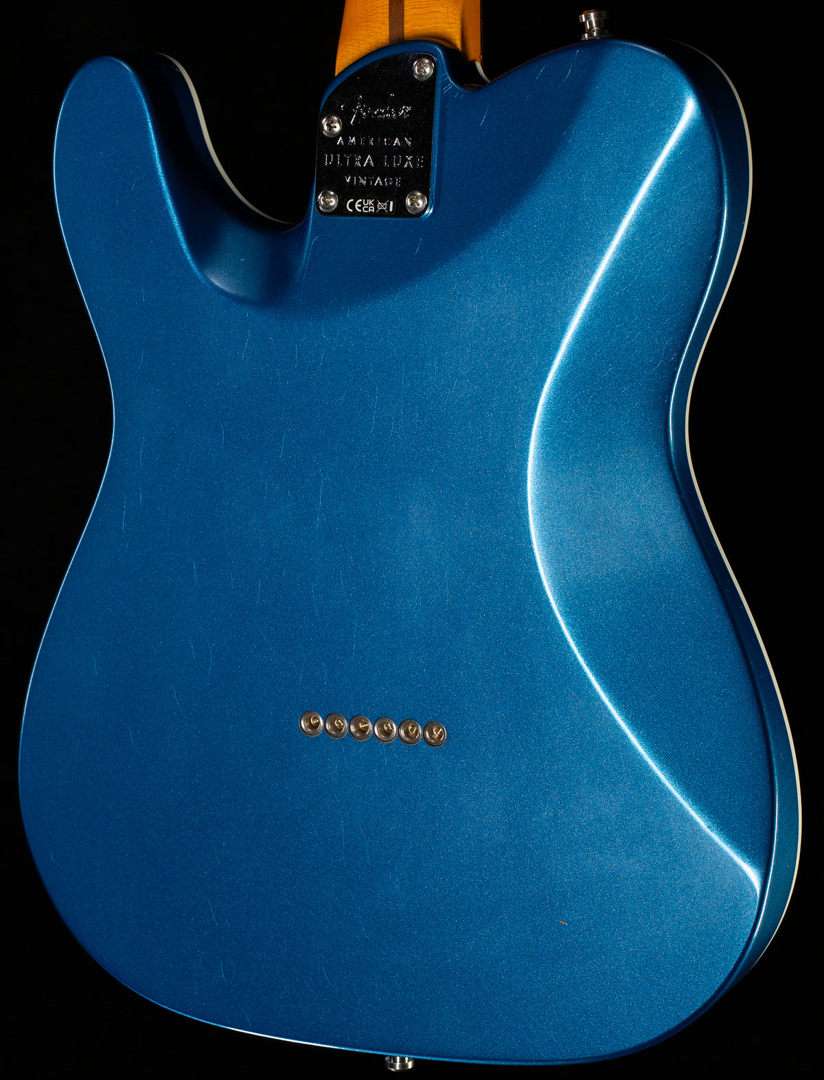 Fender American Ultra Luxe Vintage &#39;60s Telecaster Custom Rosewood Fingerboard Lake Placid Blue (216)