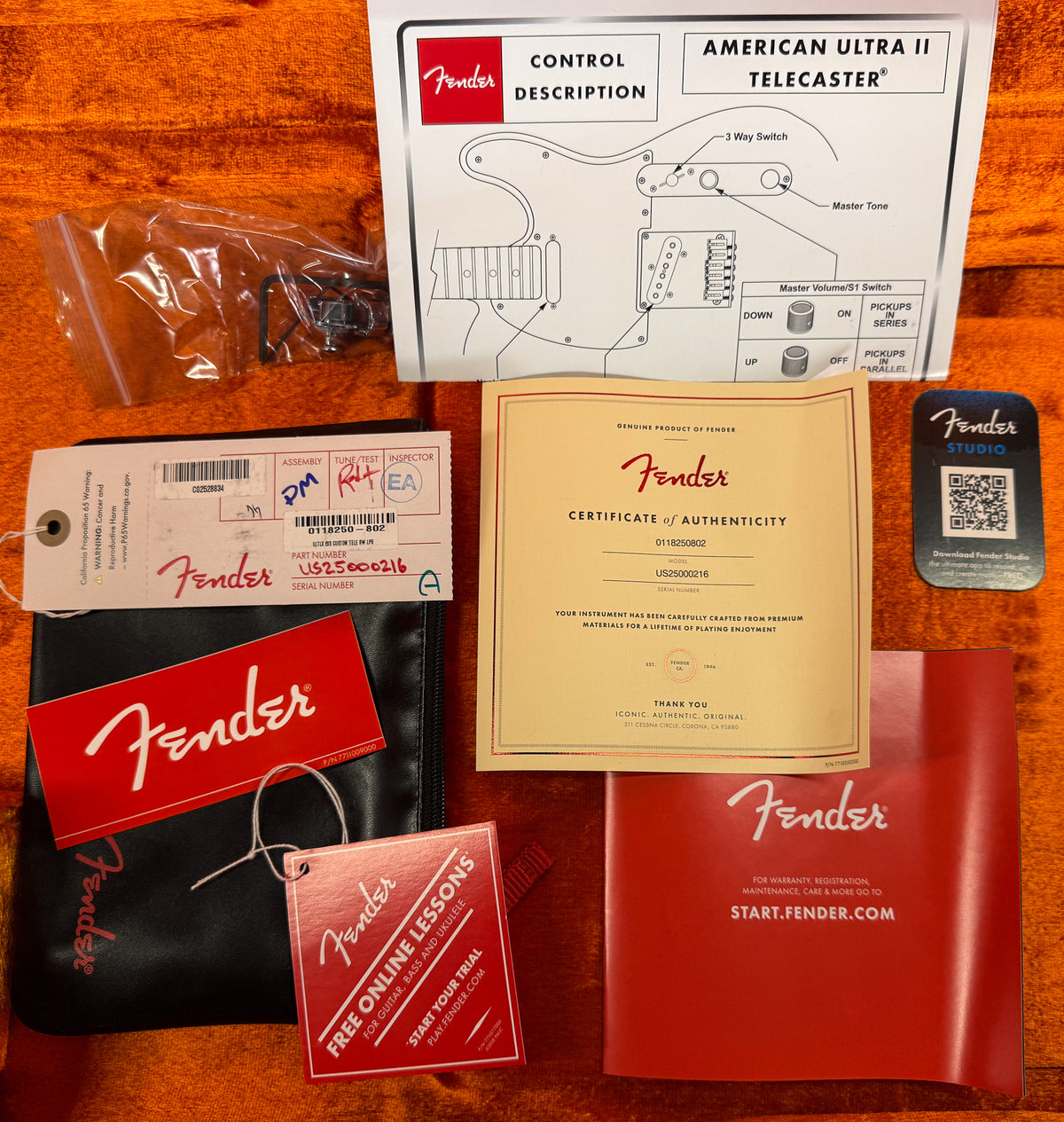 Fender American Ultra Luxe Vintage &#39;60s Telecaster Custom Rosewood Fingerboard Lake Placid Blue (216)