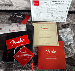 2025 Fender American Ultra II Telecaster Avalanche Maple Fingerboard
