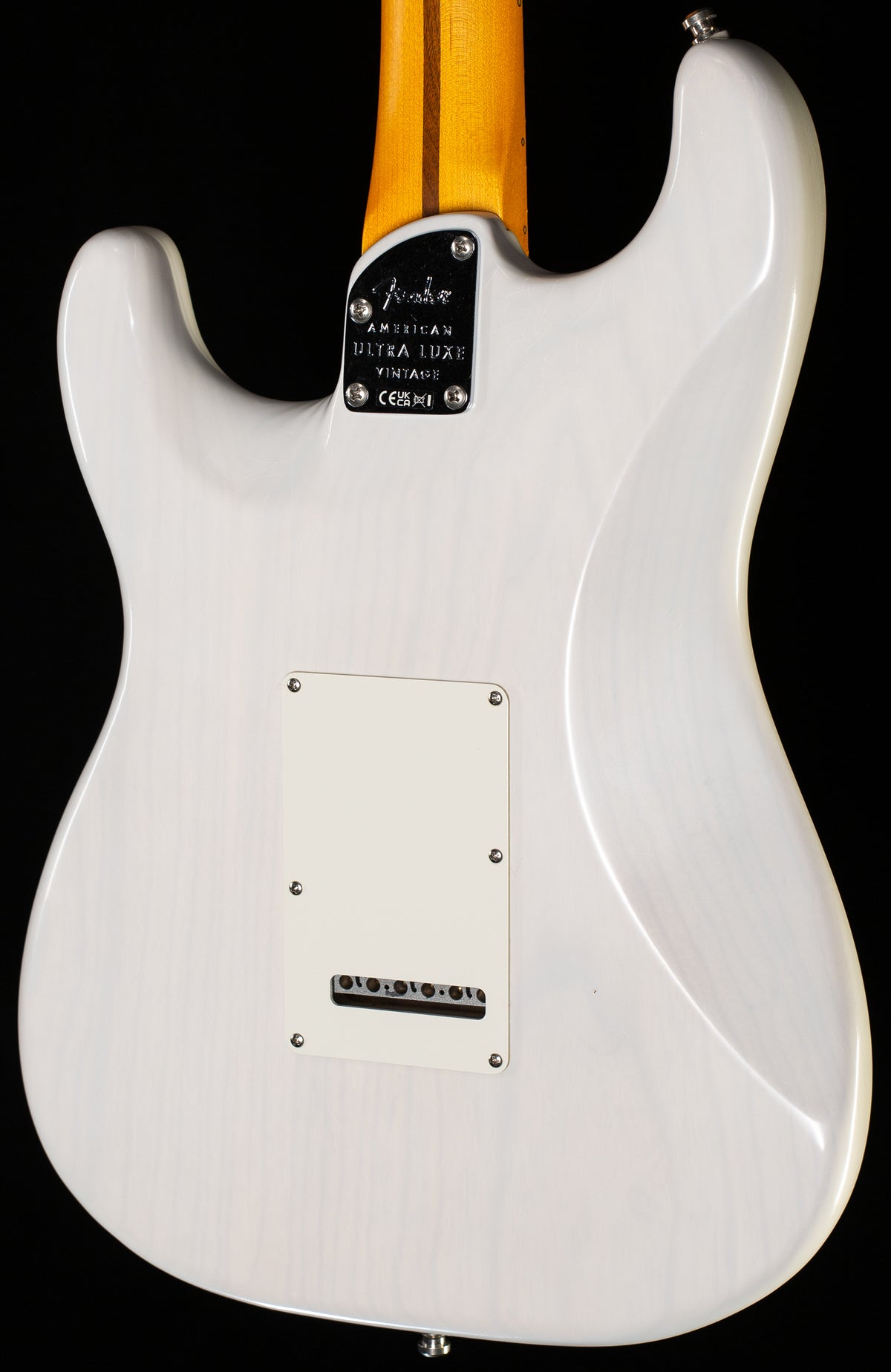 Fender American Ultra Luxe Vintage &#39;50s Stratocaster Maple Fingerboard White Blonde (150)
