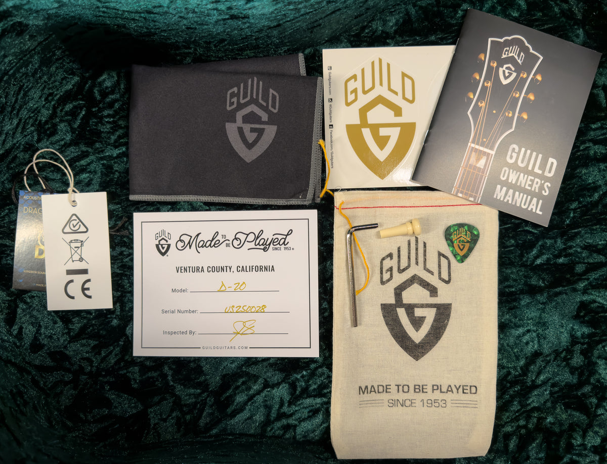 Guild D-20 Natural (028)