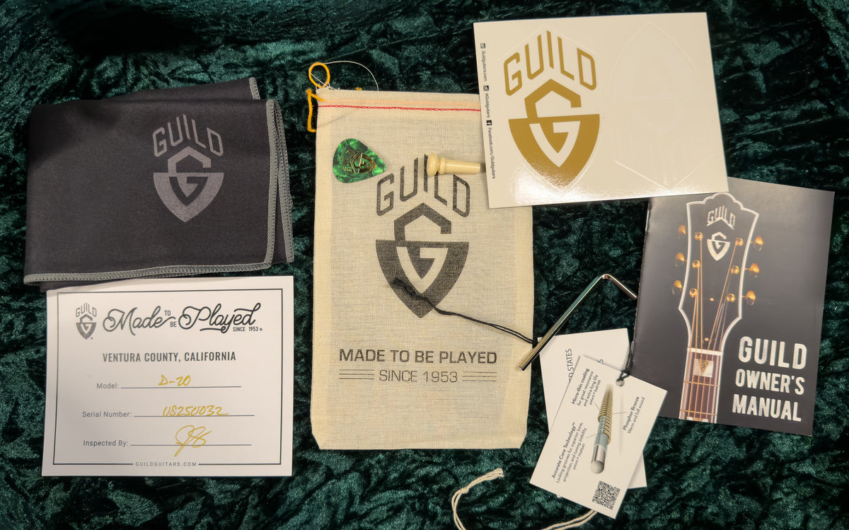 Guild D-20 Natural (032)