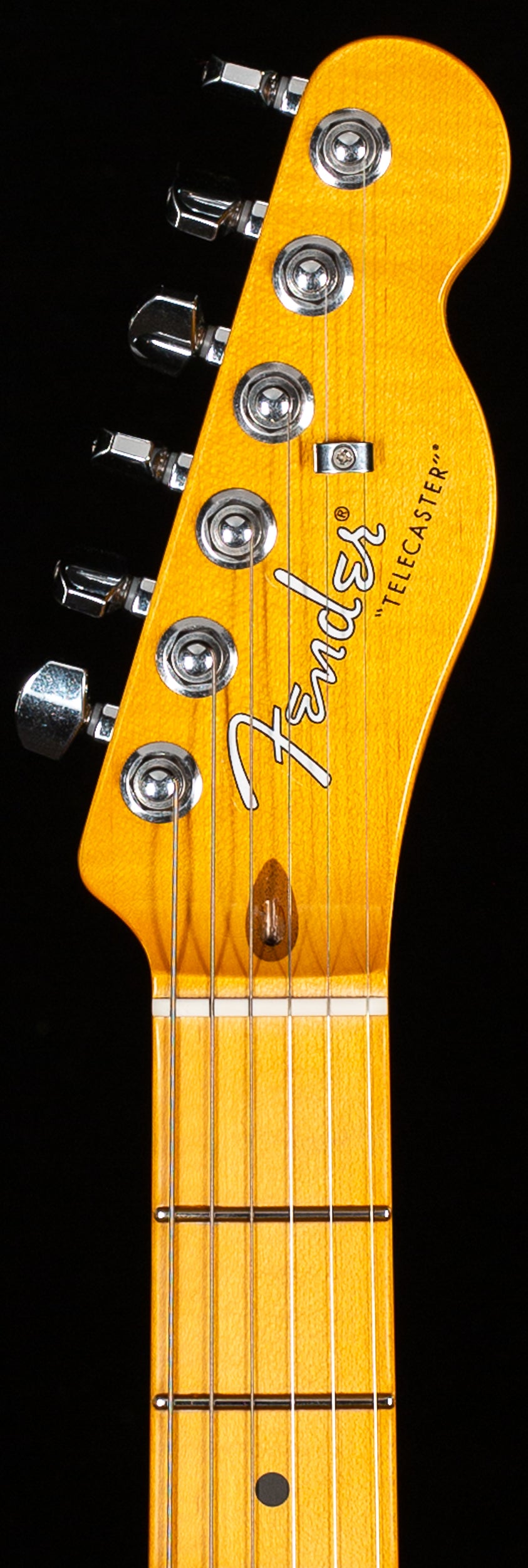 Fender American Ultra Luxe Vintage &#39;50s Telecaster Maple Fingerboard Butterscotch Blonde (508)