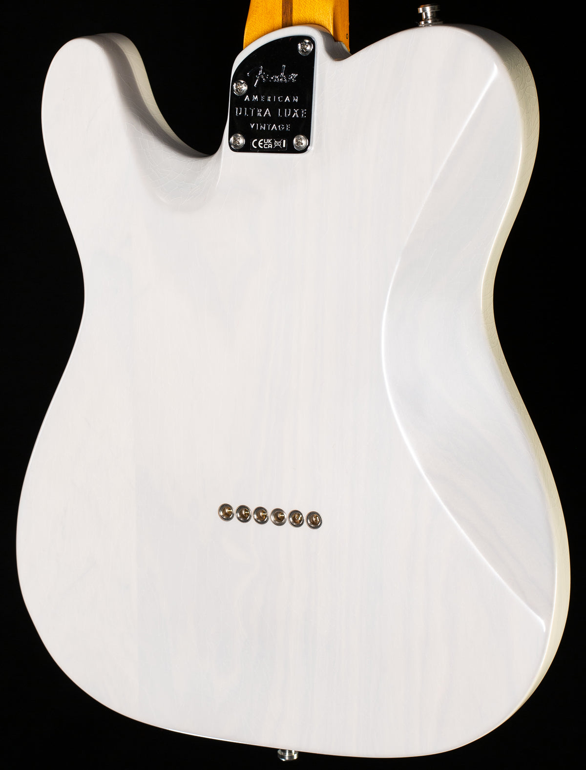 Fender American Ultra Luxe Vintage &#39;50s Telecaster Maple Fingerboard White Blonde (511)