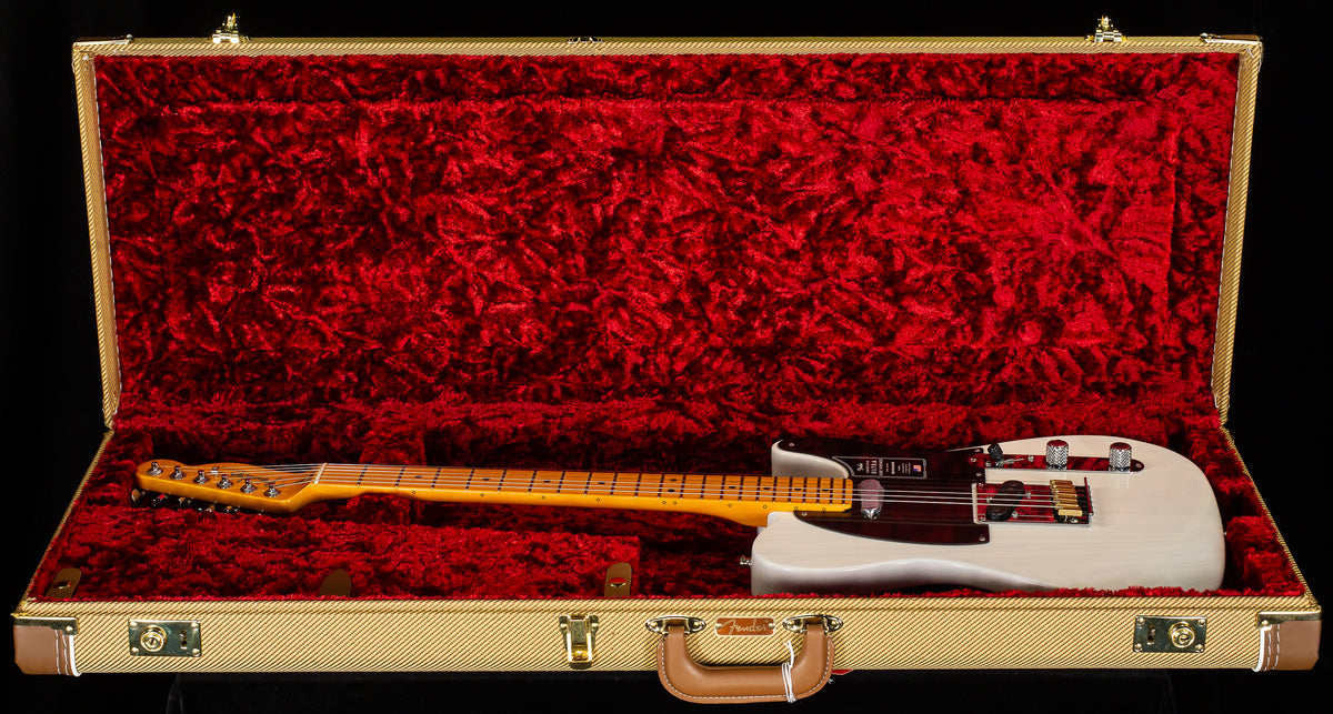 Fender American Ultra Luxe Vintage &#39;50s Telecaster Maple Fingerboard White Blonde (511)