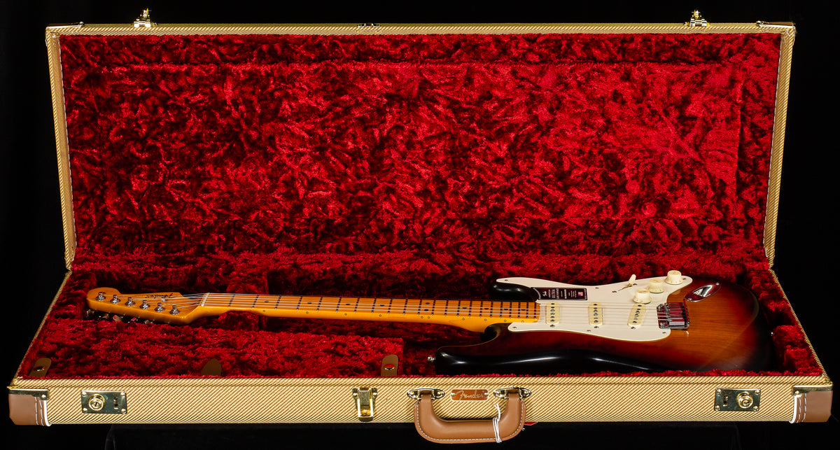 Fender American Ultra Luxe Vintage &#39;50s Stratocaster Maple Fingerboard 3-Color Sunburst (255)
