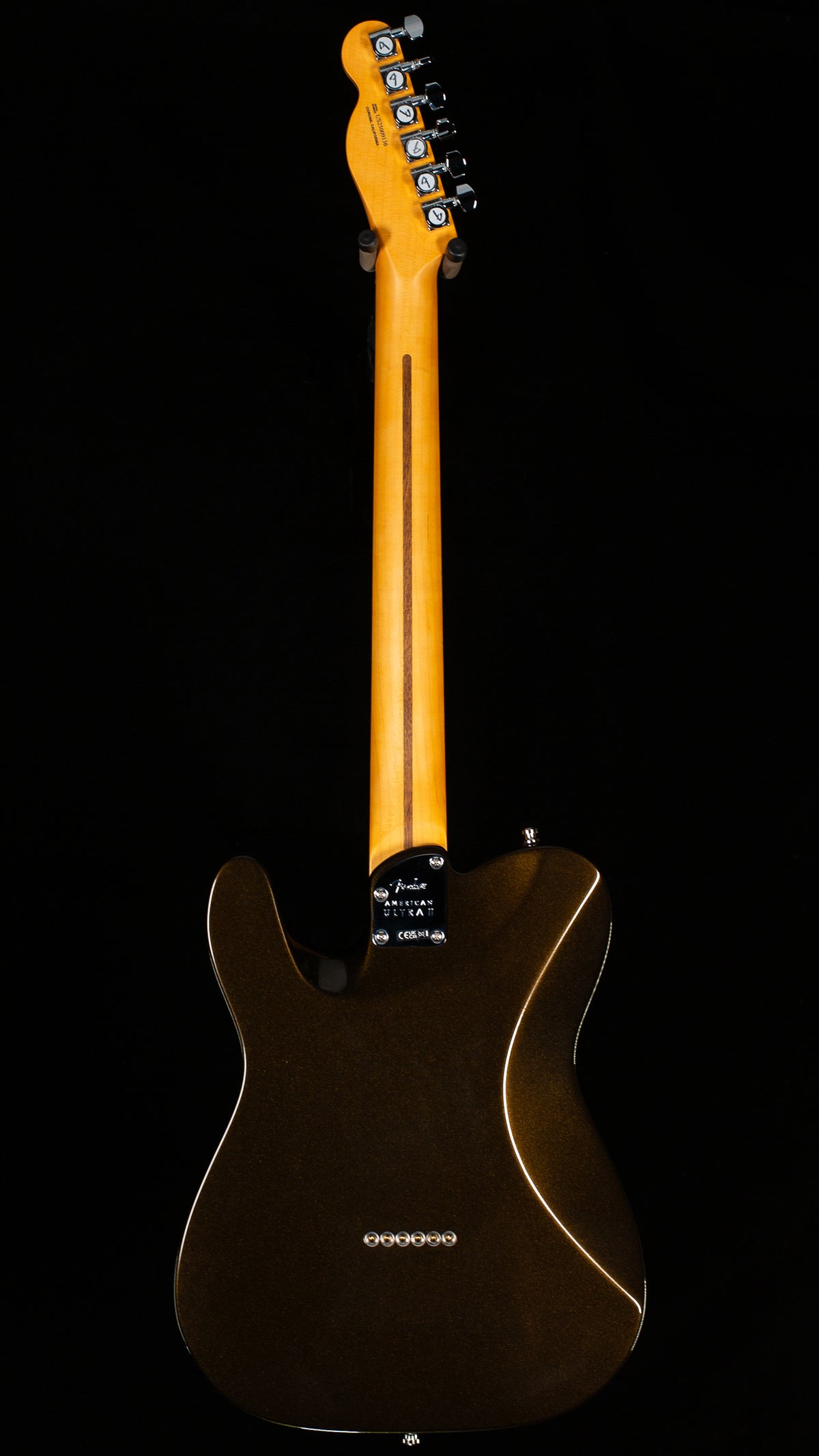 Fender American Ultra II Telecaster Ebony Fingerboard Texas Tea (136)