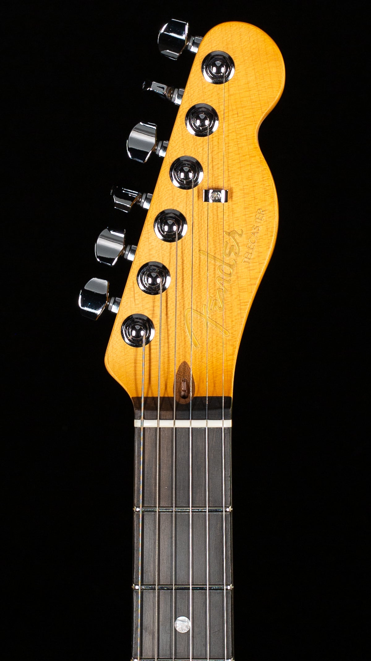 Fender American Ultra II Telecaster Ebony Fingerboard Texas Tea (136)