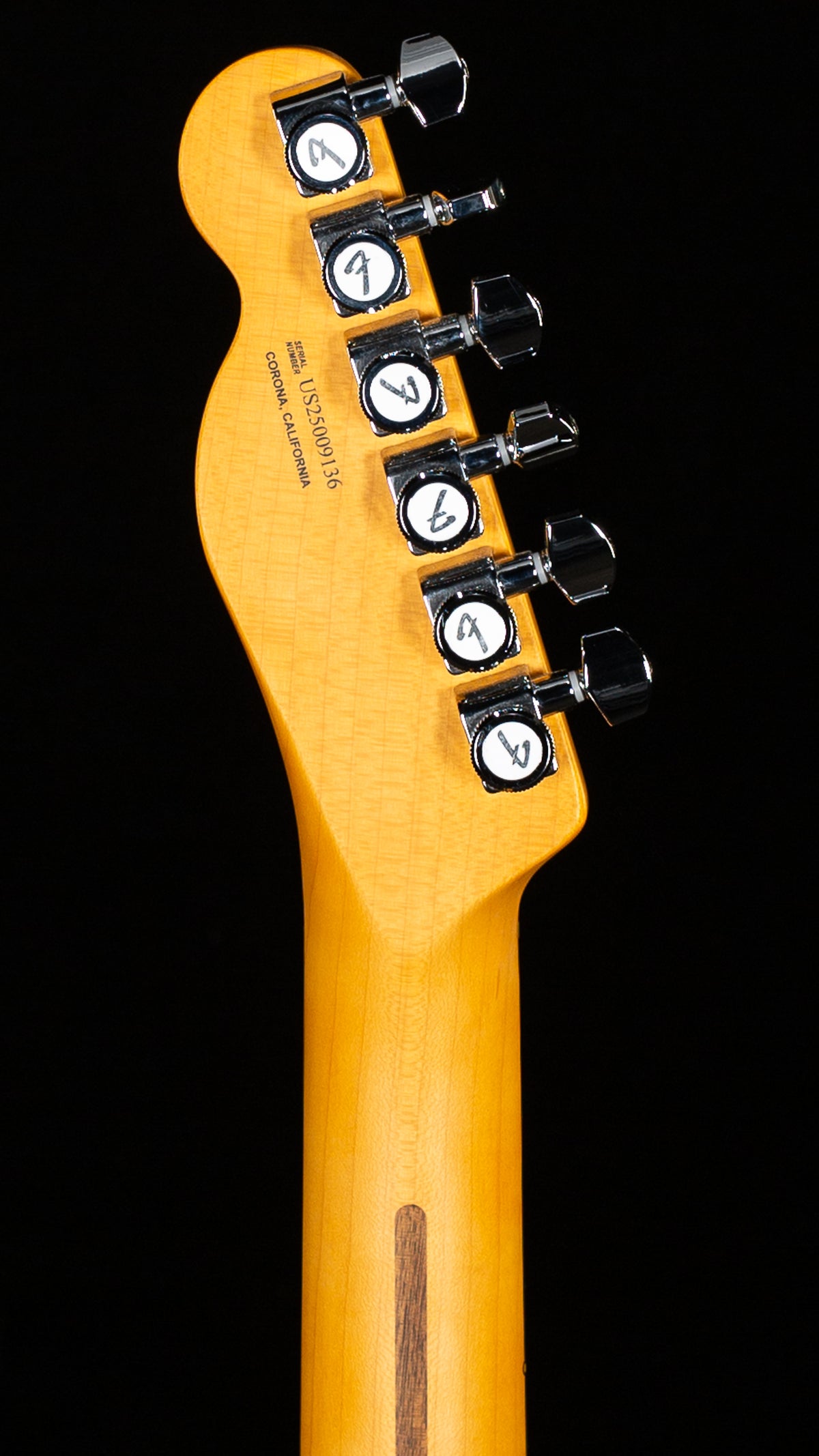 Fender American Ultra II Telecaster Ebony Fingerboard Texas Tea (136)