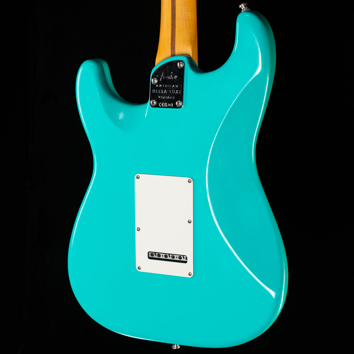 Fender American Ultra Luxe Vintage &#39;60s Stratocaster HSS Rosewood Fingerboard Sea Foam Green (844)