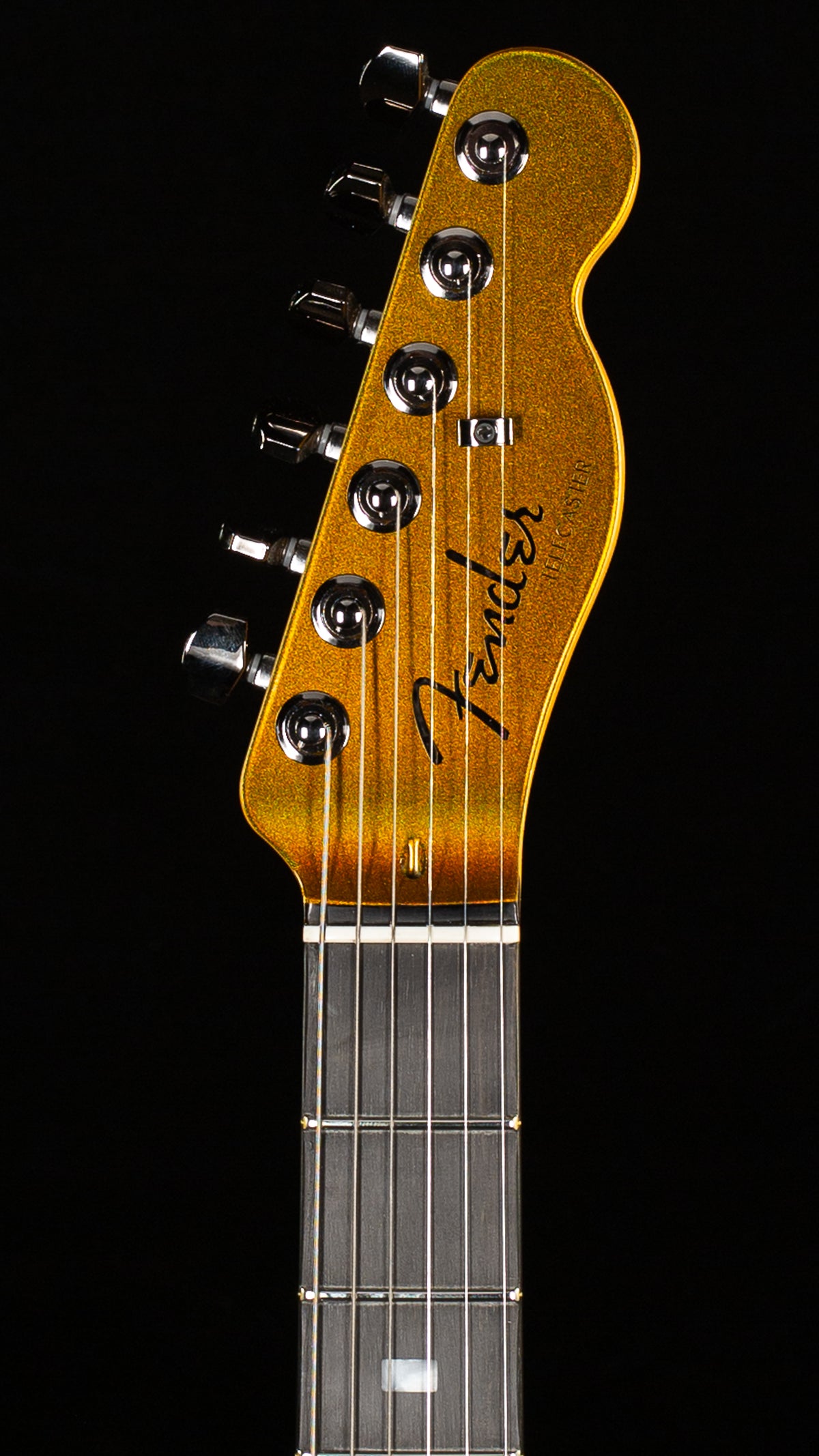 Fender 75th Anniversary American Ultra II Telecaster Ebony Fingerboard Liquid Gold (028)