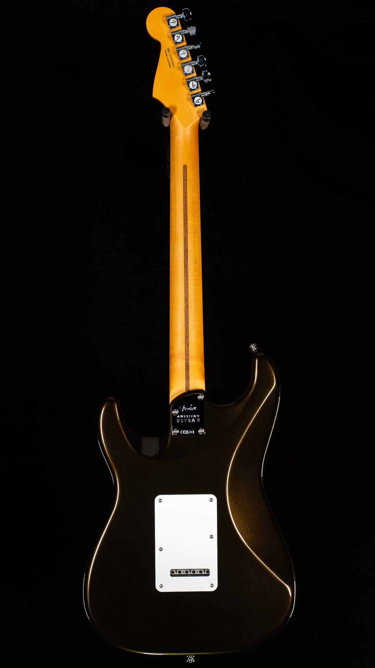 Fender American Ultra II Stratocaster HSS Ebony Fingerboard Texas Tea (052)