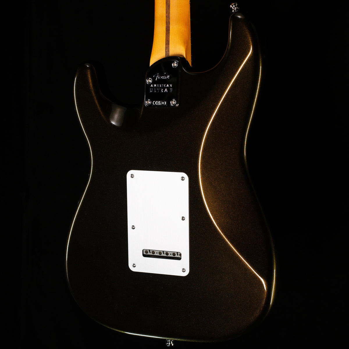 Fender American Ultra II Stratocaster HSS Ebony Fingerboard Texas Tea (052)