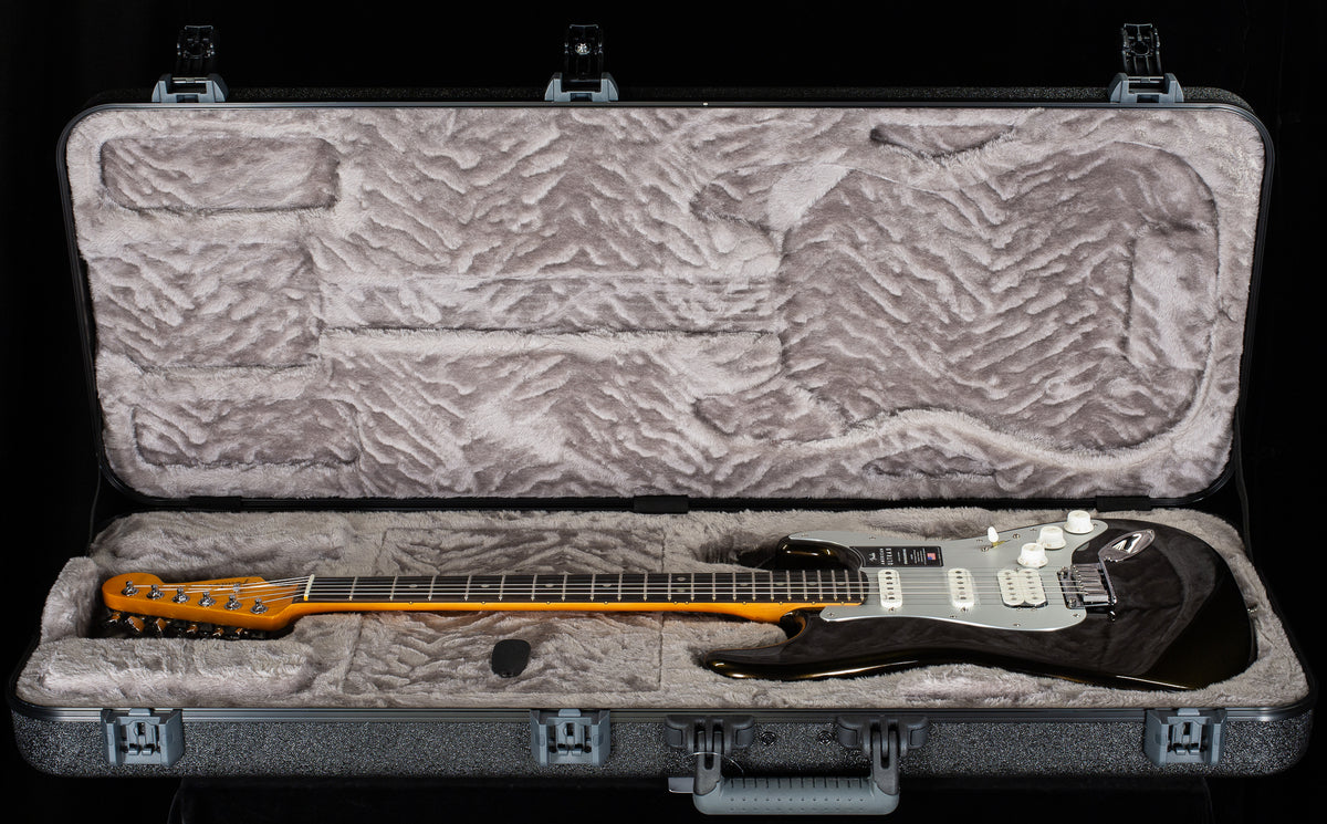 Fender American Ultra II Stratocaster HSS Ebony Fingerboard Texas Tea (052)