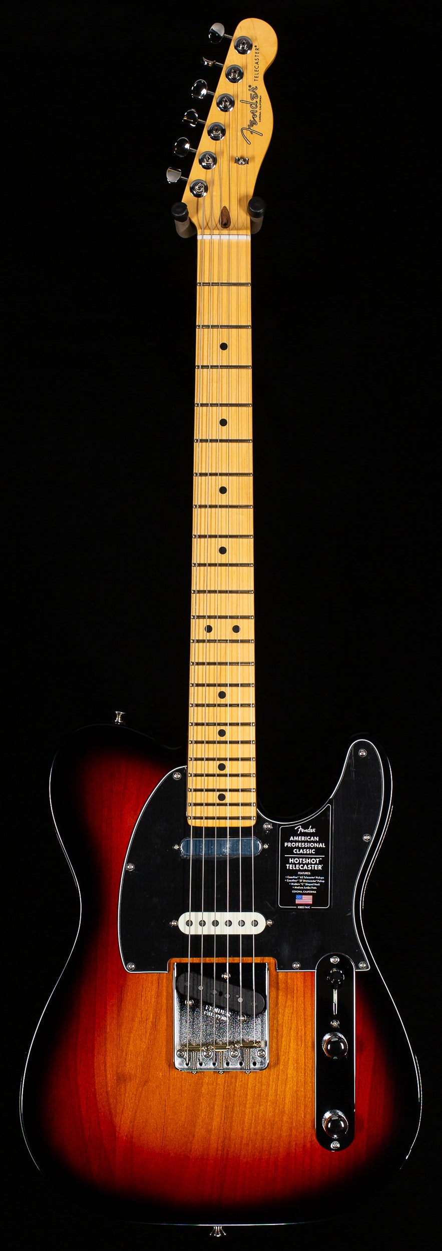Fender American Professional Classic Hotshot Telecaster Maple Fingerboard 3-Color Sunburst (168)
