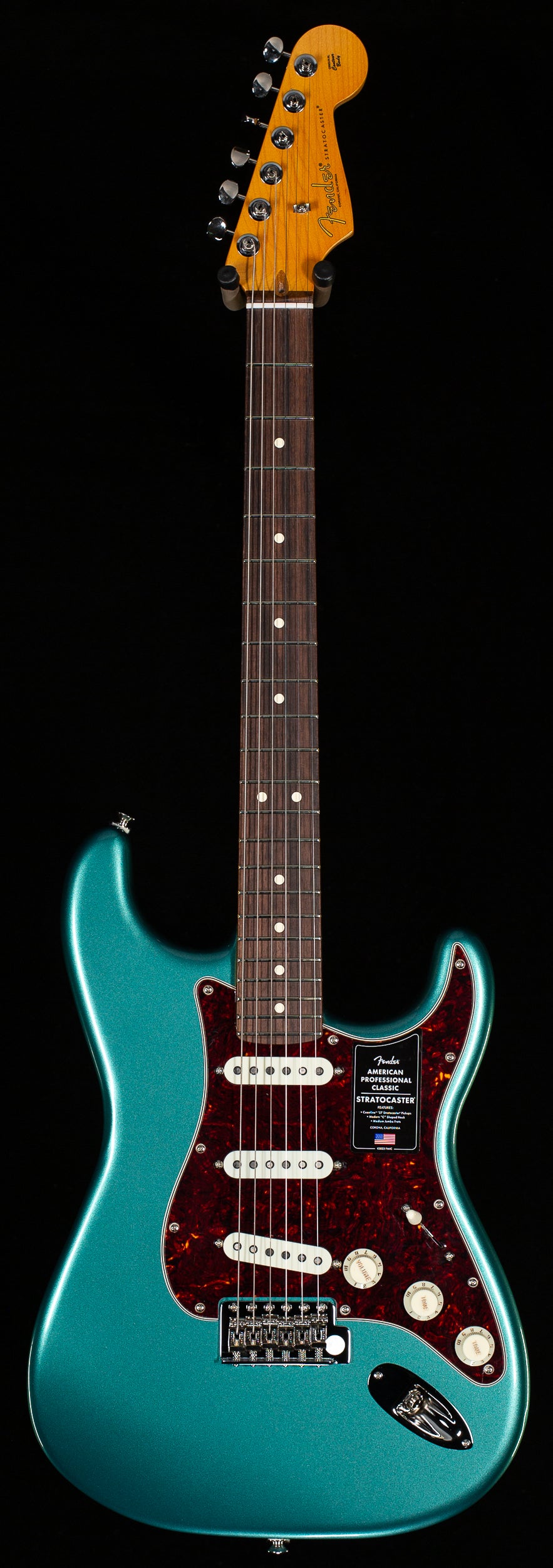 Fender American Professional Classic Stratocaster Rosewood Fingerboard Faded Sherwood Green Metallic (454)