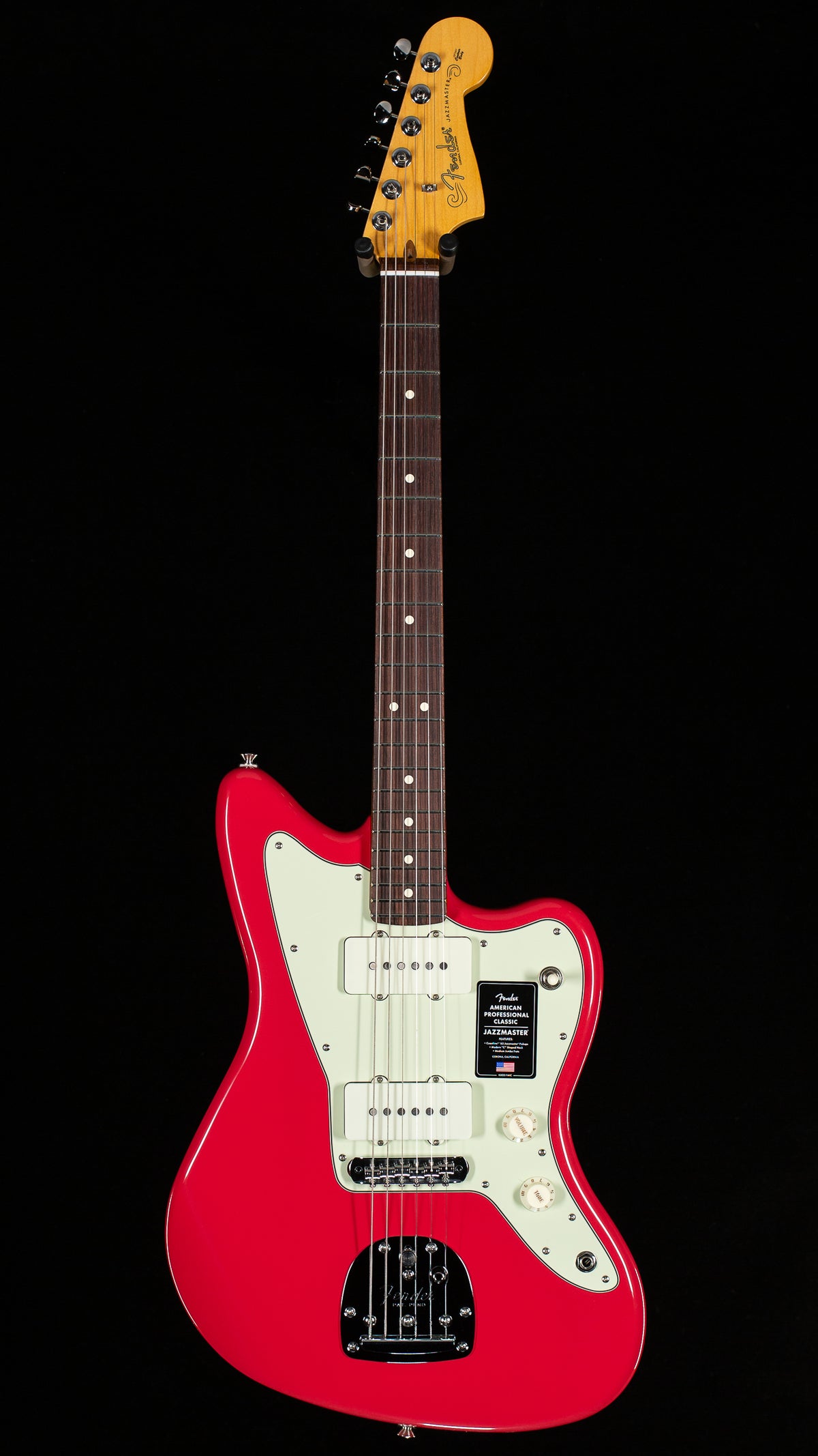 Fender American Professional Classic Jazzmaster Rosewood Fingerboard Faded Dakota Red (571)