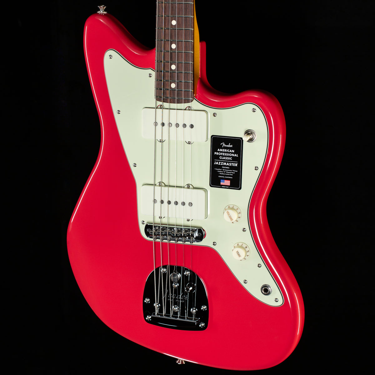 Fender American Professional Classic Jazzmaster Rosewood Fingerboard Faded Dakota Red (571)