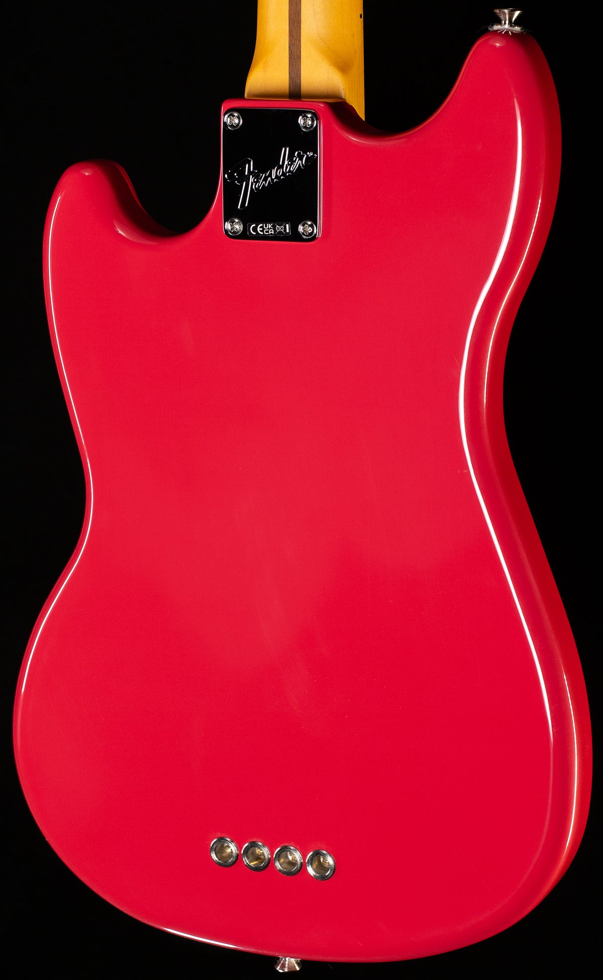 Fender American Professional Classic Mustang Bass Maple Fingerboard Faded Dakota Red (851)
