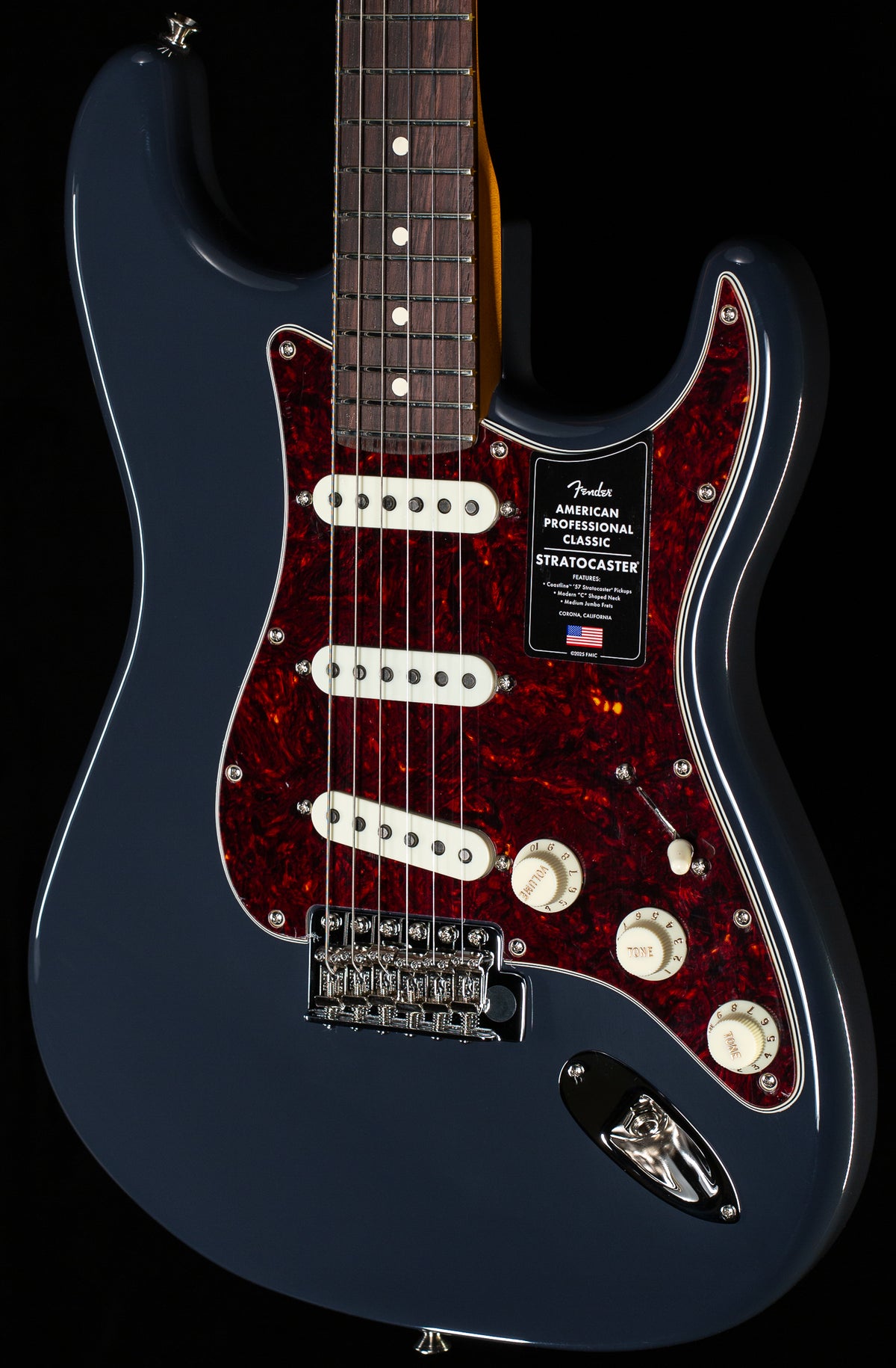 Fender American Professional Classic Stratocaster Rosewood Fingerboard Faded Black (136)